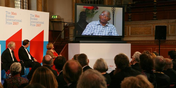 Chinua Achebe's pre-recorded acceptance speech for the Man Booker International 2007 prize